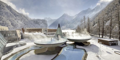 Station thermale des Alpes